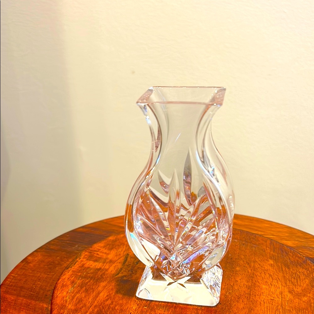 Waterford Elegant Crystal Vase 5” tall
